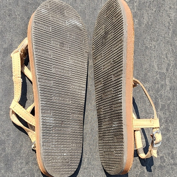 RAINBOW SANDALS T STREET SINGLE LAYER CENTER BRAID ANKLE STRAP - Picture 3 of 4